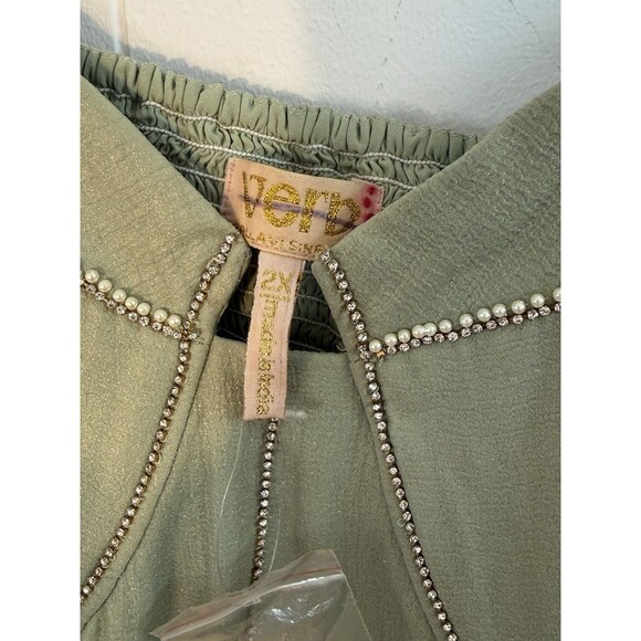 Anthropologie Verb by Pallavi Singhee 2x Embellished Buster Corset Dress - Picture 10 of 16